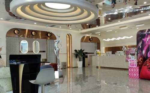 成都華生鉑悅前臺大廳示意圖