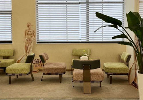 成都華生鉑悅醫(yī)療美容內(nèi)部休息等待區(qū)環(huán)境