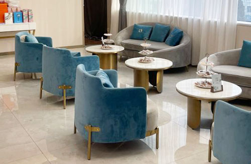 北京禾美嘉醫(yī)療美容大廳休息區(qū)