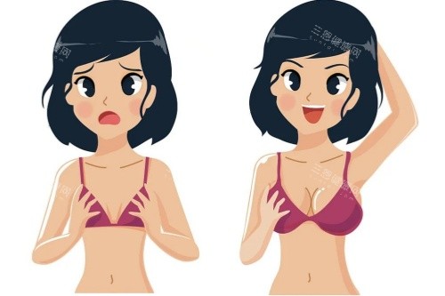 豐胸卡通對比圖 豐胸卡通對比圖