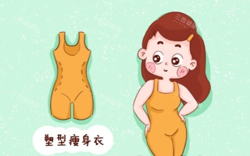 塑身衣漫畫示意圖