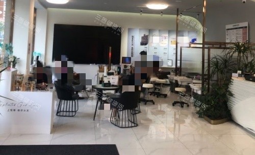 成都恒博植發(fā)休息區(qū)示意圖