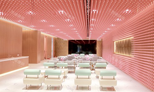 深圳藝星整形等候區(qū)環(huán)境