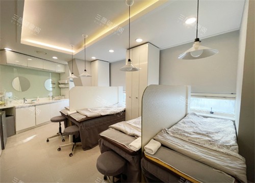 韓國cnp皮膚科的護(hù)理間